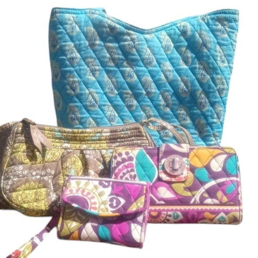 Vera Bradley 4pc bundle EUC